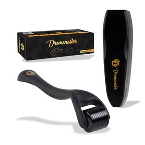lot 14122 image: Derma Roller for Body, Hair and Sculp, 540 Titanium Microneedle Dermal Skincare, Microneedling Roller for Men and Women with Storage Case