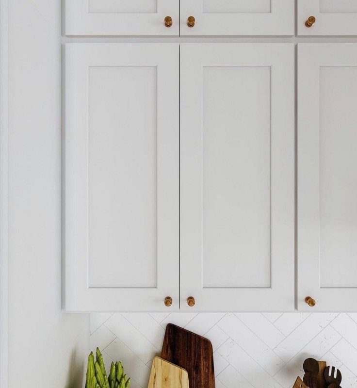 lot 10 image: W3630 Essential White 36-in W x 30-in H x 12-in D Cabinet