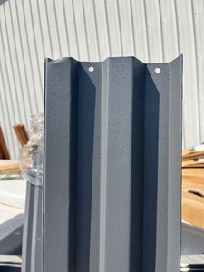 lot 33 image: Bundle of 20 Quality Metal Valley Overlapping Siding Pieces 6.5 x 5