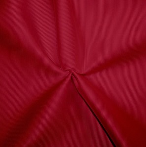 lot 11 image: Large Quality Fabric Polyester Solid Faille EU2077-012 Red - Approx. 48 x 52yd