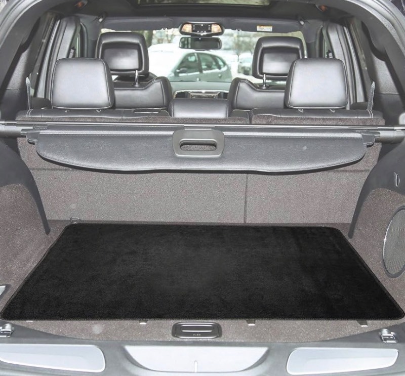 lot 26 image: FH Group F16409BLACK40 Premium Black Automotive Carpet Cargo Liner Trunk Mat fits Most Cars, SUVs, and Trucks Large