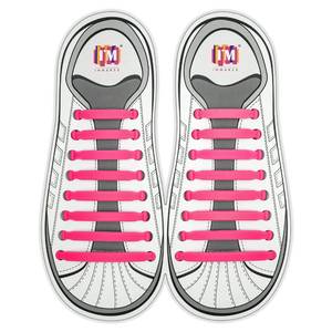 lot 28245 image: No Tie Shoelaces for Adults and Kids, Elastic Laces for Sneakers - Retail $7