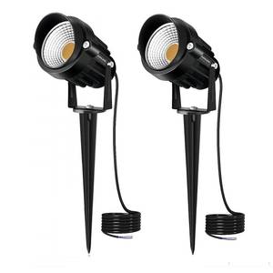 lot 28248 image: Low Voltage Landscape Lights 12 Volt LED Spotlight Outdoor Pathway Lights Wired Yard Lights Garden Lawn 10W Landscaping Lights 1000LM IP66 Waterproof Spot lighting Warm White Garden Stake Tree Light - Retail $25
