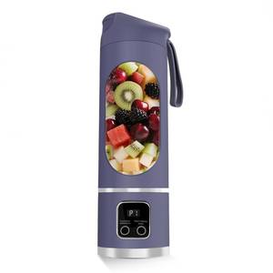 lot 28369 image: Portable Blender, 500ML Blenders for Smoothies with LED Display - Retail $27