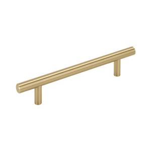 lot 28397 image: Cabinet Pull Champagne Bronze 5-116 inch (128 mm) Center to Center  Bar Pulls  1 Pack  Drawer Pull  Drawer Handle  Cabinet Hardware, BP40517CZ - Retail $5