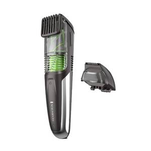 Remington Vacuum Beard Trimmer,13 Length and Style Settings with Adjustable Length Comb (2-18mm),Vacuum Trimmer for Beard, Mustache, and Stubble, Rechargeable Lithium Power, Washable, Removable Blades - Retail: $54