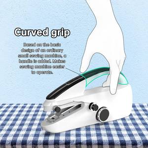 lot 28529 image: Handheld sewing machine, electric sewing machine��fast sewing speed 233 - Retail $30