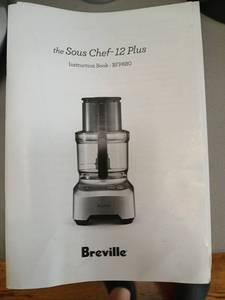 lot 1227 image: Breville Sous Chef 12 Plus Food Processor BFP680 with accessories