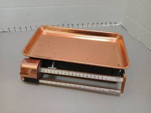 lot 1234 image: Terraillon Copper Kitchen Scale with Tray
