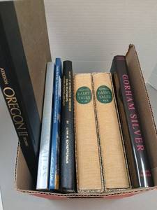 lot 1374 image: Book Lot Grimms Fairy Tales, Gorham Silver, Oregon, and Others (7 Books)