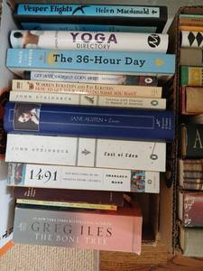 lot 1381 image: Lot of 12 Books Including Vesper Flights, Yoga Directory, The 36-Hour Day