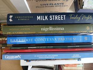 lot 1386 image: Book Lot Milk Street, Nigellissima, Barefoot Contessa Parties, Georgian House Style, Bergamo, Kings Queens England Scotland