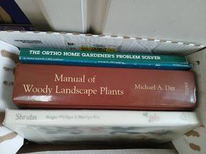lot 1391 image: Lot of 3 Gardening and Landscape Books The Ortho Home Gardeners Problem Solver Manual of Woody Landscape Plants Shrubs