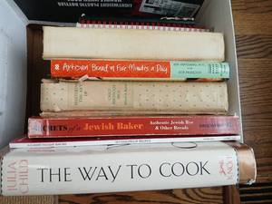 lot 1392 image: Cooking and Baking Books Lot 6 Titles Including Artisan Bread and Jewish Baker