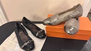 lot 1401 image: Two Pairs of AGL Shoes 38.5
