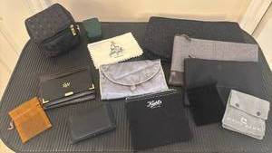 lot 1433 image: Designer Wallets and Accessories Kiehls Hyde Park RW and more