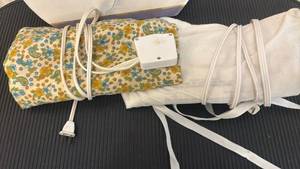 lot 1445 image: DreamTime Calming Crescent Shoulder Wrap with Heating Pads