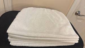 lot 1463 image: Seven Large Hand Towels