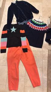 lot 1502 image: Saks Fifth Avenue Sweater with Pants and more. S M