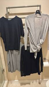 lot 1506 image: Cashmere Tops and Cardigans S M L