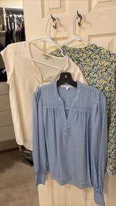 lot 1515 image: Veronica Beard Womens Clothing Lot 3 Pieces Blue White Yellow Print