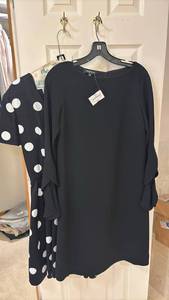 lot 1524 image: Lafayette 148 New York Black Dress XS and Saks Fifth Avenue S