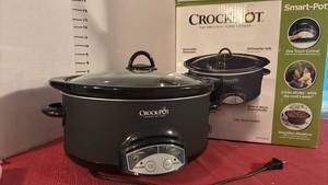 lot 2127 image: Crock-Pot Smart-Pot Slow Cooker with One-Touch Control&nbsp