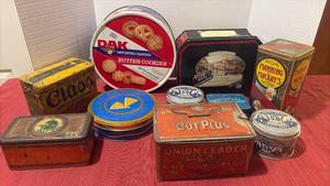 lot 2201 image: Decorative Tins