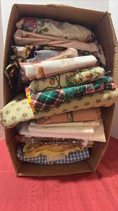 lot 2203 image: Scrap Fabric Lot