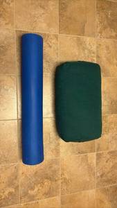 lot 2220 image: Exercise Foam Roller and Weighted Pillow