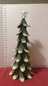 lot 2257 image: Decorative Christmas Tree with Star Topper 24 in