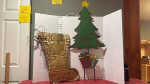 lot 2264 image: Metal Christmas Signs