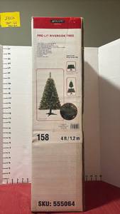 lot 2269 image: Ashland Pre-Lit Riverside Tree 4 ft