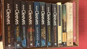 lot 2304 image: Books Including an Ann Cleeves Series