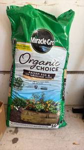 lot 3227 image: Miracle-Gro Organic Choice Raised Bed In-Ground Soil with Compost