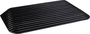lot 10001 image: 3 Rise Threshold Ramp, Non-slip Surface, 4400 LBS, Portable, Black
