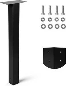 lot 10035 image: 43 Galvanized Steel Mailbox Post, In-Ground Mount, USPS Compliant