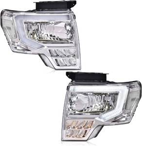 lot 10042 image: PIT66 LED Headlight Assembly for Ford F-150 (2009-2014), DriverPassenger