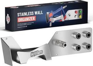 lot 10064 image: McKillans Wall Organizer PRO - Pressure Washer Gun & Foam Cannon Holder