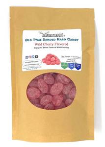 lot 10308 image: Yankee Traders Old Tyme Sanded Hard Candy, Cherry, 1 Pound 2pack