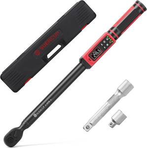 lot 9110 image: $110 SUERCUP 12 Digital Torque Wrench, 6-400Nm4.4-295Ft-lb,  1%