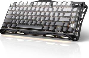 lot 9118 image: $117 GravaStar Mercury K1 75% Mechanical Keyboard, RGB Backlit