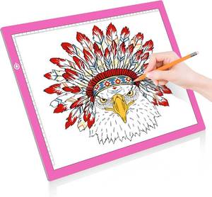 lot 9151 image: A3 Copy Light Board Tracing Box, Ultra-Thin USB LED Light Pad