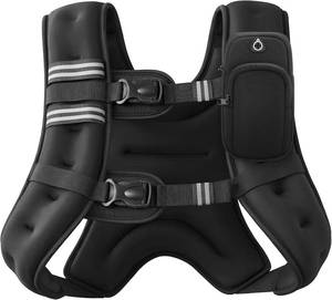 lot 9169 image: $51 ZELUS Weighted Vest 20lb with Reflective Stripe