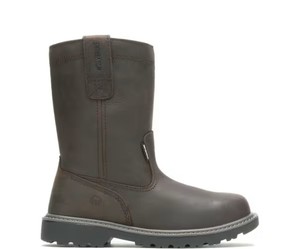lot 9195 image: $130 Wolverine Floorhand Wellington Waterproof Steel Toe Boots Men 9M