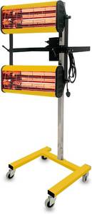 lot 9216 image: $300 Solary 2100W Infrared Paint Curing Lamp, 110V, MovableAdjustable READ