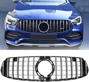 lot 9261 image: $79 Front Bumper Grill for Mercedes-Benz GLC 2016-2022 AMG Style