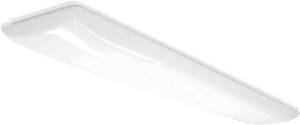 lot 9269 image: $100 ANTLUX 4FT LED Flush Mount Puff Lights 60W 6600lm 4000K
