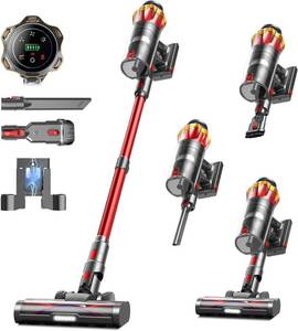 lot 9331 image: $120 Cordless Vacuum Cleaner 650W55KPa, 70min, OLED, HardwoodCarpet