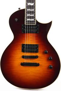 lot 9340 image: $2899 ESP E-II Eclipse Electric Guitar - Tobacco Sunburst